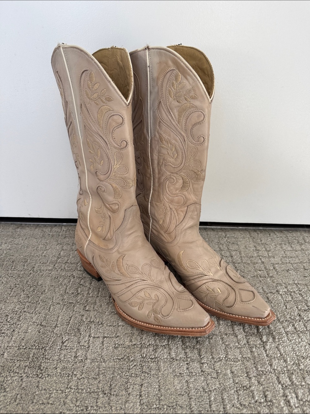Stetson Marina Leather Boot Western Cowboy Cowgirl